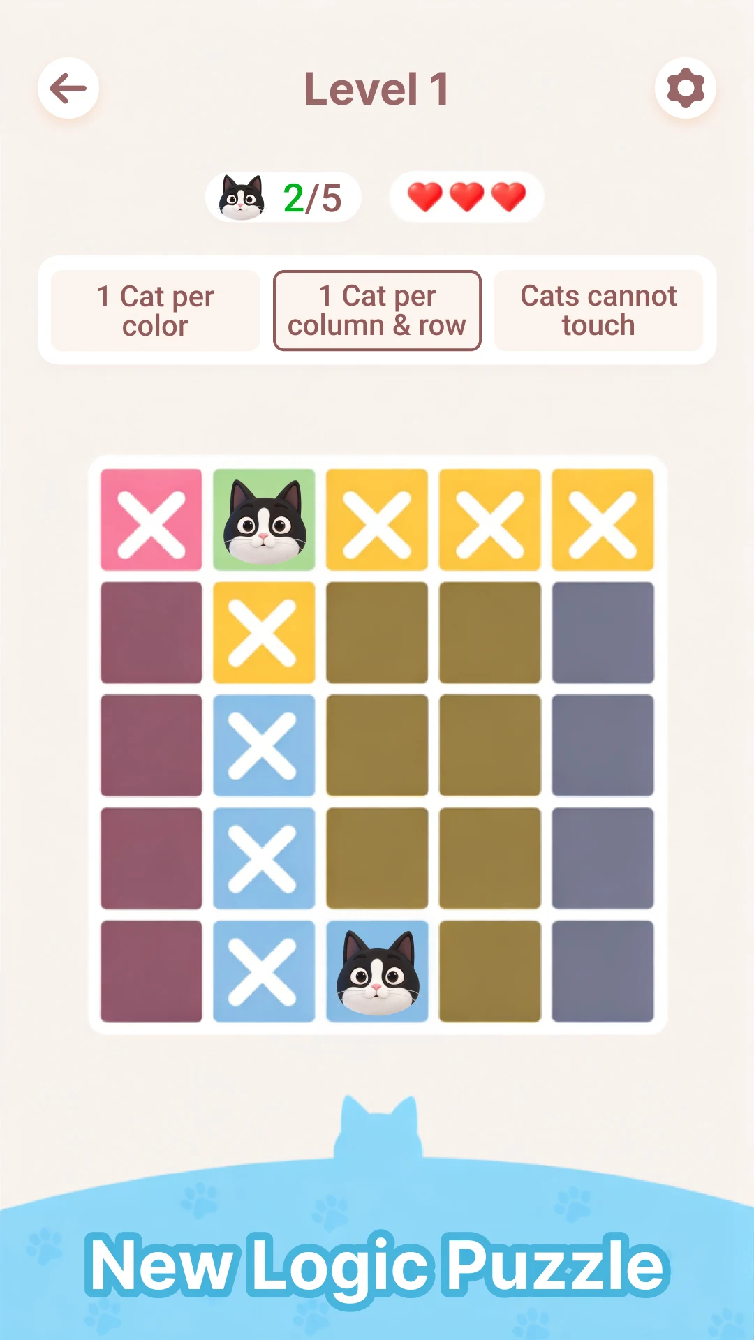 Official Meowdoku store image showing its cat-themed puzzle gameplay